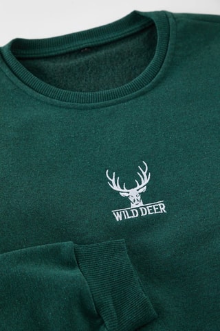 Sweat oversize - Verde-escuro