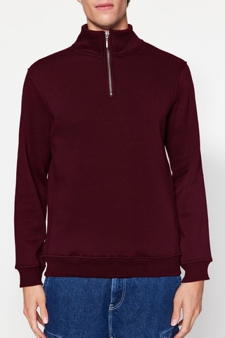 Sweat regular - Bordô