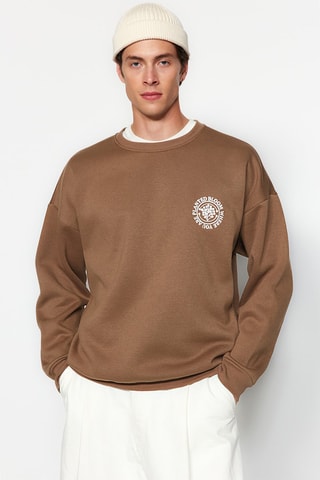 Sweat Castanho-escuro