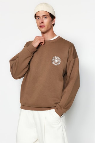 Sweat Castanho-escuro