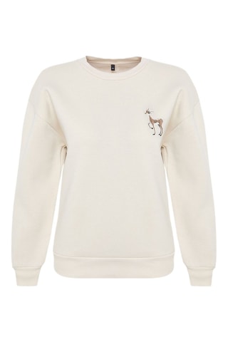 Sweat regular - Bege