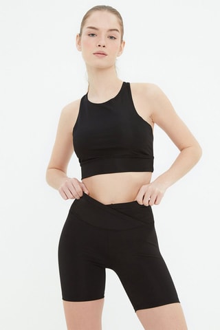 Calções ciclista - Preto