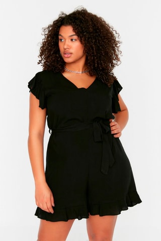 Macacão curto - Preto