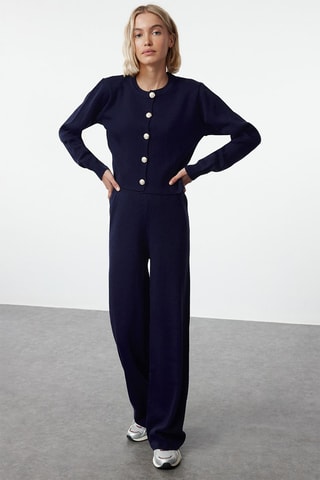 Macacão - Azul-marinho