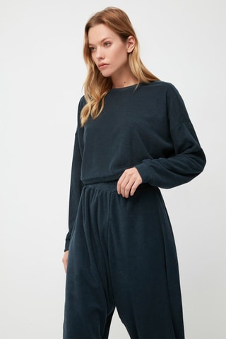 Sweat e calças de treino - Azul-marinho