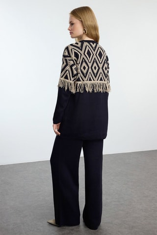 Camisola e calças - Azul-marinho