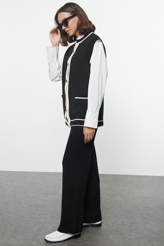 Colete e calças - Preto