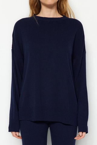 Camisola e calças - Azul-marinho