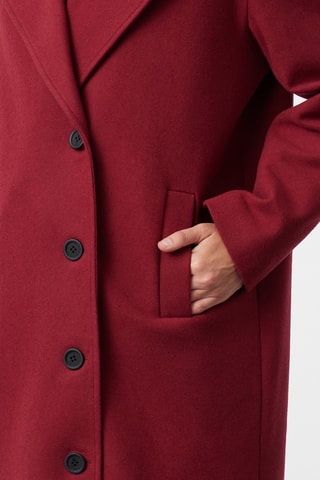 Sobretudo oversize - Bordô