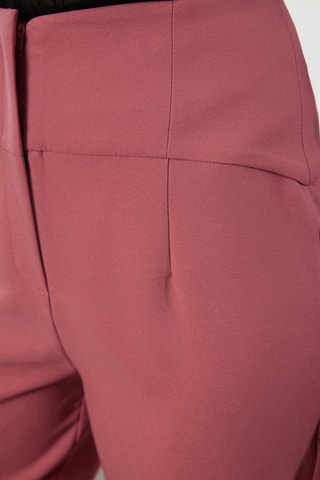 Calças corte cigarro - Rosa-maquilhagem