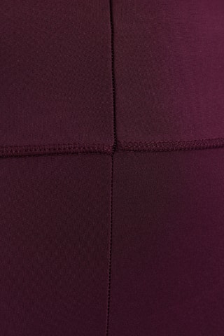 Calções ciclista de cintura alta - Bordô