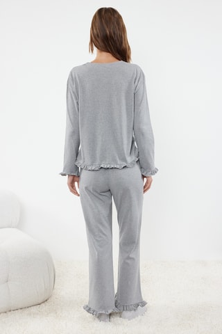 Pijama - Cinzento mesclado