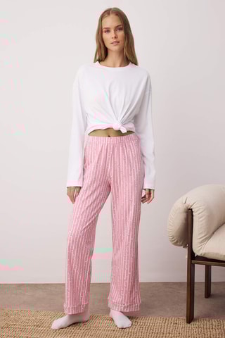 Calças de pijama - Rosa
