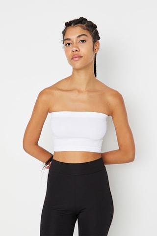 Crop top caicai - Branco