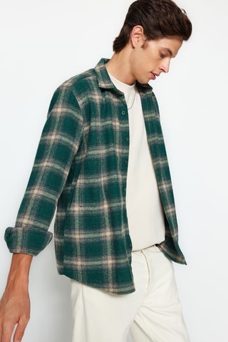Camisa regular - Verde