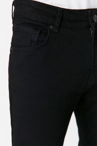 Calças de ganga slim - Preto