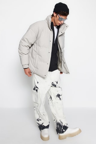 Blusão oversize - Bege