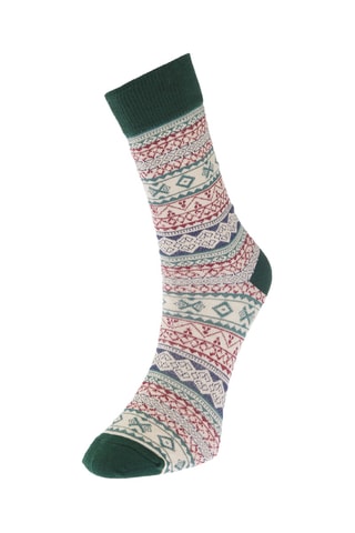 5 pares de meias - Cru