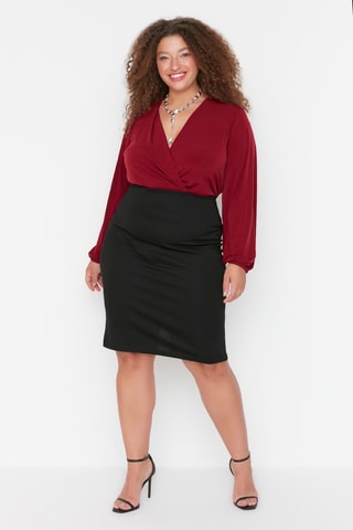 Top regular - Bordô