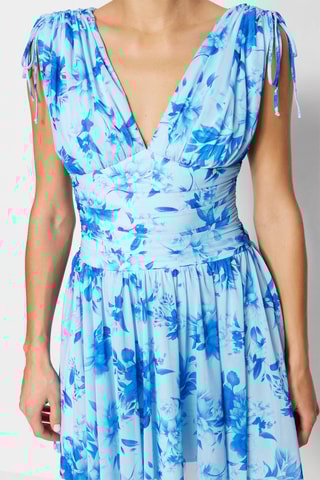 Vestido estilo patinadora - Azul