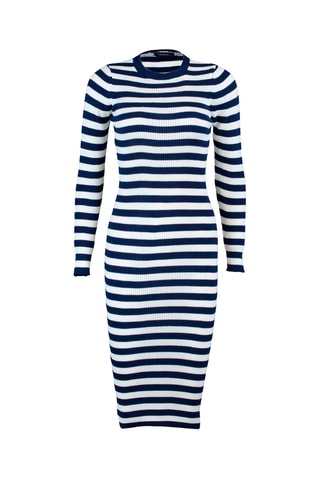 Vestido-camisola - Azul-marinho