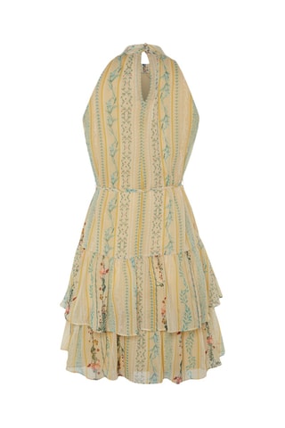 Vestido estilo patinadora - Amarelo