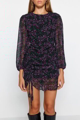 Vestido justo - Preto