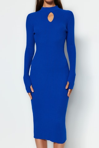 Vestido-camisola - Azul