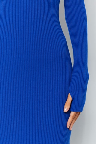 Vestido-camisola - Azul