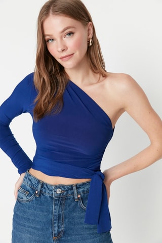 Crop top - Azul
