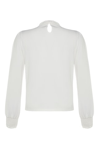 Blusa regular - Cru