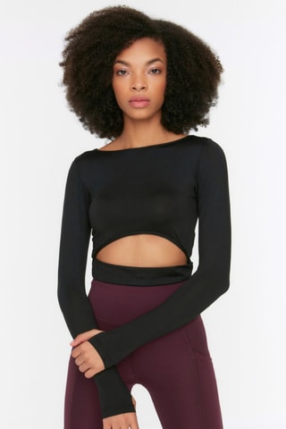 Crop top - Preto