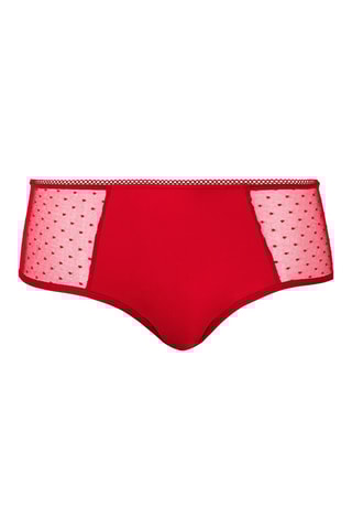 Shorties menstruais Rosie - Fluxo abondante - Vermelho