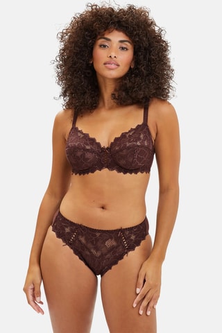 Cueca Arum - Castanho