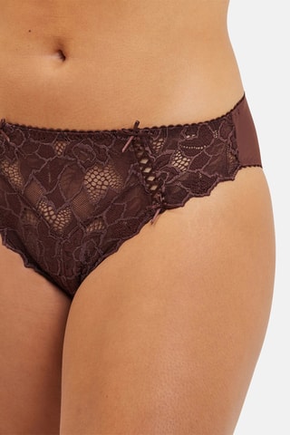 Cueca Arum - Castanho