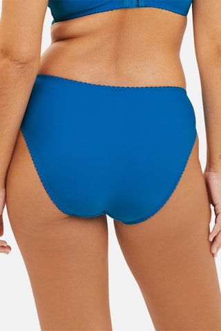 Cueca Arum Mosaic - Azul-claro e vermelho