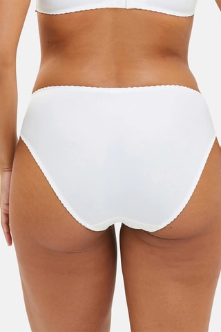 Cueca Arum Mosaic - Branco e vermelho