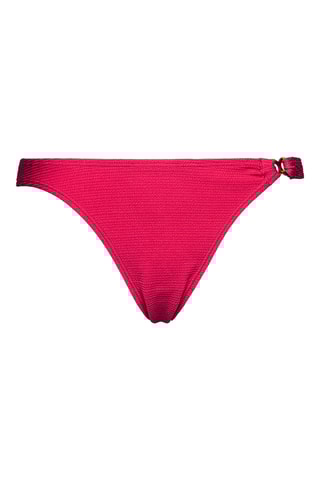 Parte de baixo de biquíni Glamourous Textured - Bordô