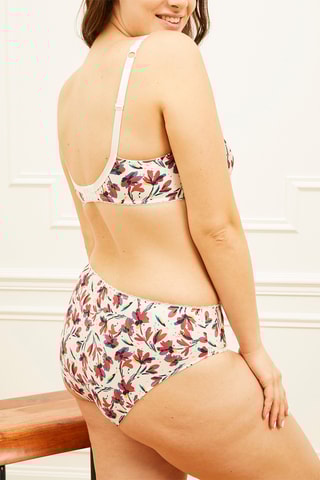 Soutien Violette - Branco