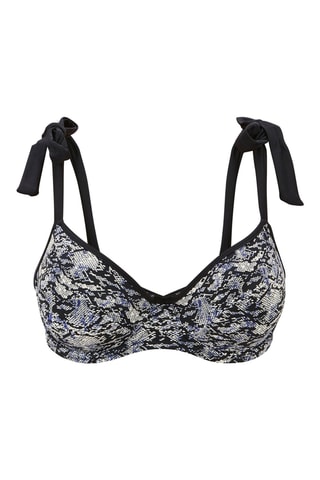 Parte de cima de biquíni At The World's End - Preto