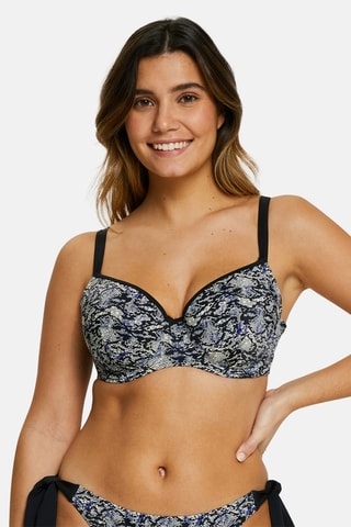 Parte de cima de biquíni At The World's End - Preto