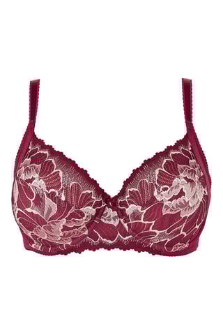 Soutien Capucine - Bordô e rosa-maquilhagem