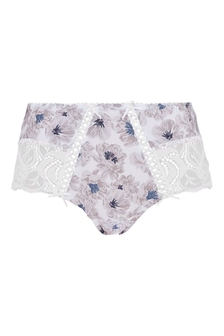 Shorties Amelie Print - Azul e cinzento-claro