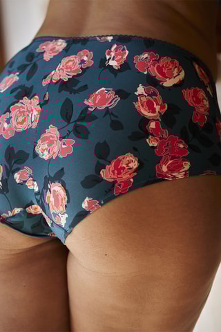 Shorties Tiffany - Azul-petróleo