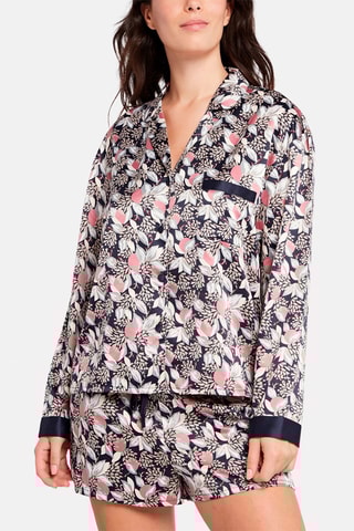 Calções Idole - Azul-marinho e rosa