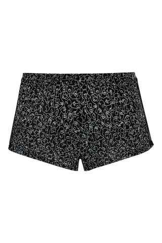 Calções de pijama Merveilleuse Pop - Preto e branco