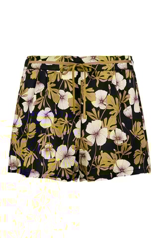 Calções de pijama Trendy Mix - Preto e Verde-azeitona