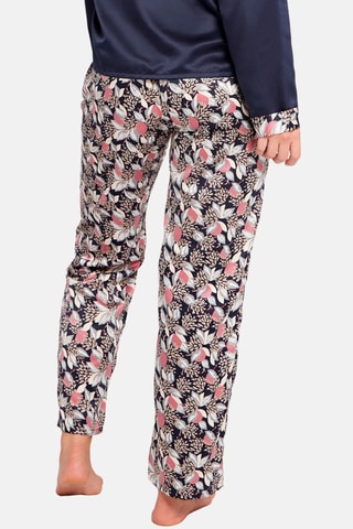 Calças de pijama Idole - Azul-marinho e rosa