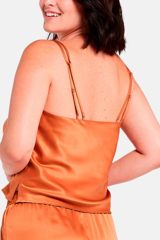 Camisola interior de pijama Glam Chic - Camel