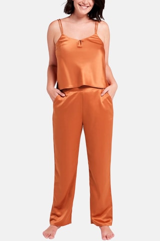 Camisola interior de pijama Glam Chic - Camel